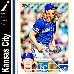 Kansas City Royals (Scott Barlow) - BSBL [12_SB1]